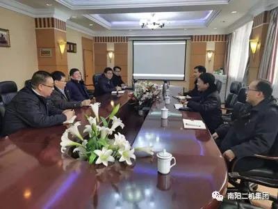 南陽市高新區人民法院何誌一行到二機集團調研